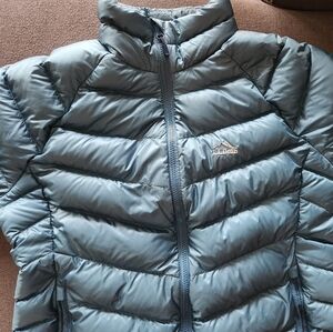 LL Bean Blue Puffer Jacket